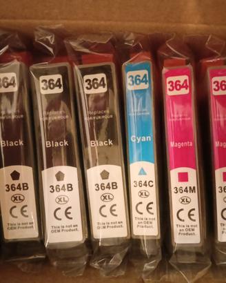 Cartucce XL 364 compatibili stampante HP