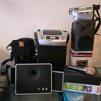 Casse PC, subwoofer, videocamera, ecc....