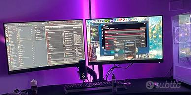 Doppio Monitor MSI MSI Optix MAG272CQR 2k