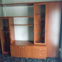 soggiorno  in laminato ciliegio 