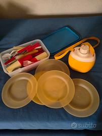 Set di posate per campeggio