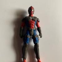 Spiderman With Armor Action Figure 2010 Hasbro 4