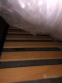 Letto una piazza e mezza 120x210 cm con rete