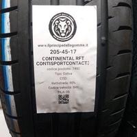 2 gomme 205 45 17 continental rft a7492