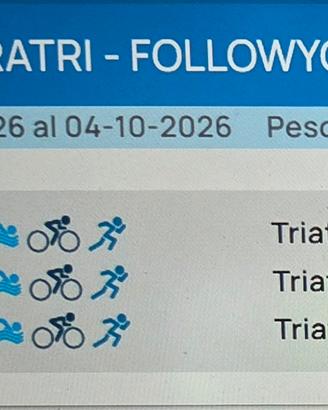 pettorale triathlon olimpico Peschiera 3 ottobre 