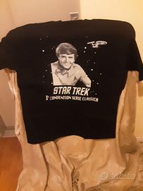 Star Trek shirt nera autografata da W. Koenig