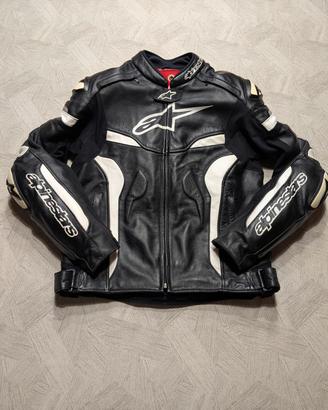 Giacca moto pelle Alpinestars Celer Tg 50