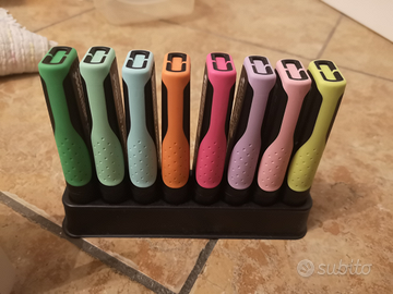 8 evidenziatori Stabilo Green Boss