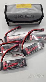 GOLDBAT 2200mAh 11.1V 3S 35C Lipo Batteria
