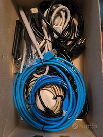 Cavi vari  adattatori e antenne WI-FI per pc