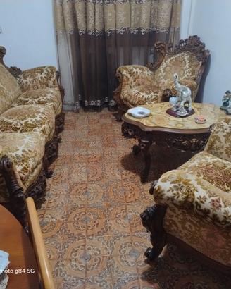 Elegante Salotto Completo Stile Barocco – Divano,