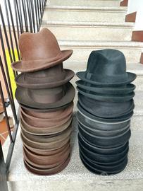 lotto 32 cappelli Borsalino taglia piccola 53/54