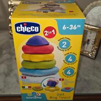 Gioco Torre degli anelli 2 in 1