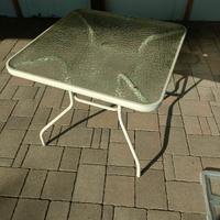 Tavolo giardino porta ombrellone