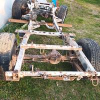 Telaio Suzuki samurai demolito+scocca brutta