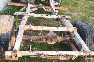 Telaio Suzuki samurai demolito+scocca brutta