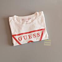T-shirt Guess Bambina 12 anni bianca