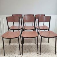 Set di 6 sedie in formica euro 10 cadauna