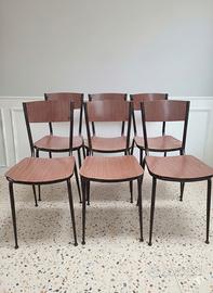 Set di 6 sedie in formica euro 10 cadauna
