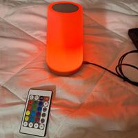 lampada led multicolore portatile ricaricabile