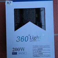 Lampadine LED H7 360° Light - Potenza 200W