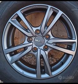 Cerchi in lega da 16 MAK icona Matt Titan a 5 fori