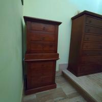 Cassettiera arte povera Settimino+comodini