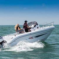 BARCA RANIERI H22SD 4XC CON HONDA MARINE BF150D