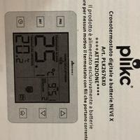Cronotermostato a batteria nuovo PLIKC