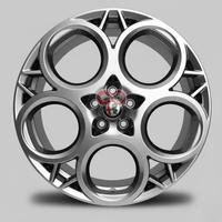 4 cerchi lega alfa romeo tonale stelvio r20 lt5743