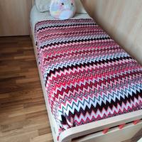 letto con secondo letto estraibile 