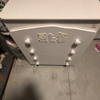 Italbaby happy family  fasciatoio 4 cassetti