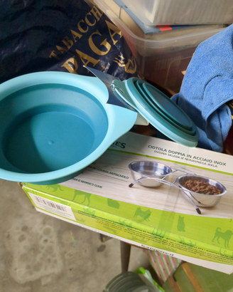 4 Ciotole per cani/gatti