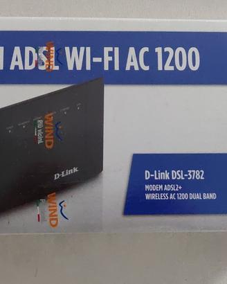 Modem router ADSL2+ D-Link DSL 3782 WiFi wind tim