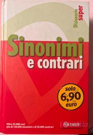 Dizionario sinonimi e contrari