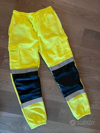 Pantaloni felpati catarifrangenti XXXL