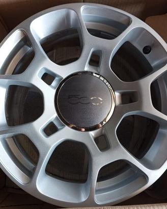 Cerchi in lega 16" originali FIAT 500