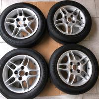 4 cerchi lega+gomme per Mitsubishi space star 99