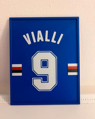 Quadro Vialli Sampdoria