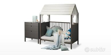 Stokke home lettino hazy gray