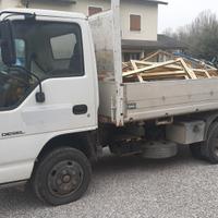  autocarro patente b isuzu npr ribaltabile 