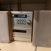 Mini impianto Hi Fi Aiwa