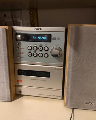 Mini impianto Hi Fi Aiwa