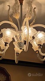 lampadario di murano antico 800