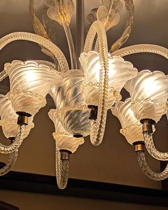 lampadario di murano antico 800