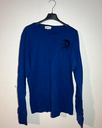 Diesel Blue T-Shirt for Men  Size M