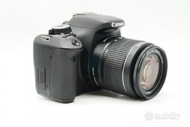Canon EOS 600D + Canon EF-S 18-55mm II