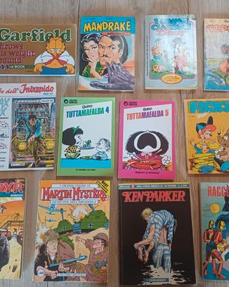 Collezione vintage fumetti misti