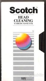 Videocassetta SCOTCH 'puliscitestine' per VCR