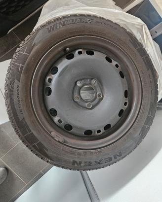 4 gomme invernali su cerchio 185_60 R15